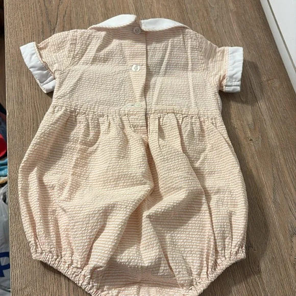 Baby boys golf smocked bubble - Picture 3 of 3